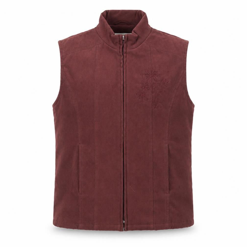 EWM Womens Brown   Gilet Waistcoat Size S