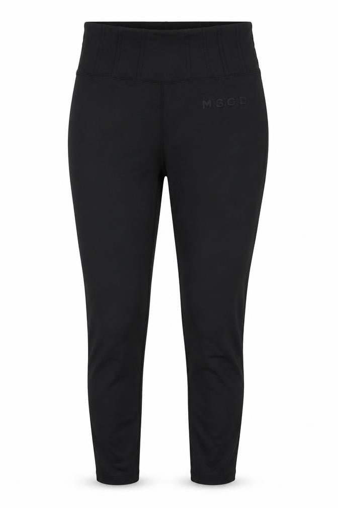 Missguided Womens Black   Capri Leggings Size S L27 in