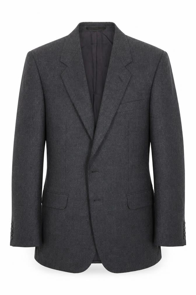 Front view of Marks & Spencer men’s grey jacket suit jacket, size 42