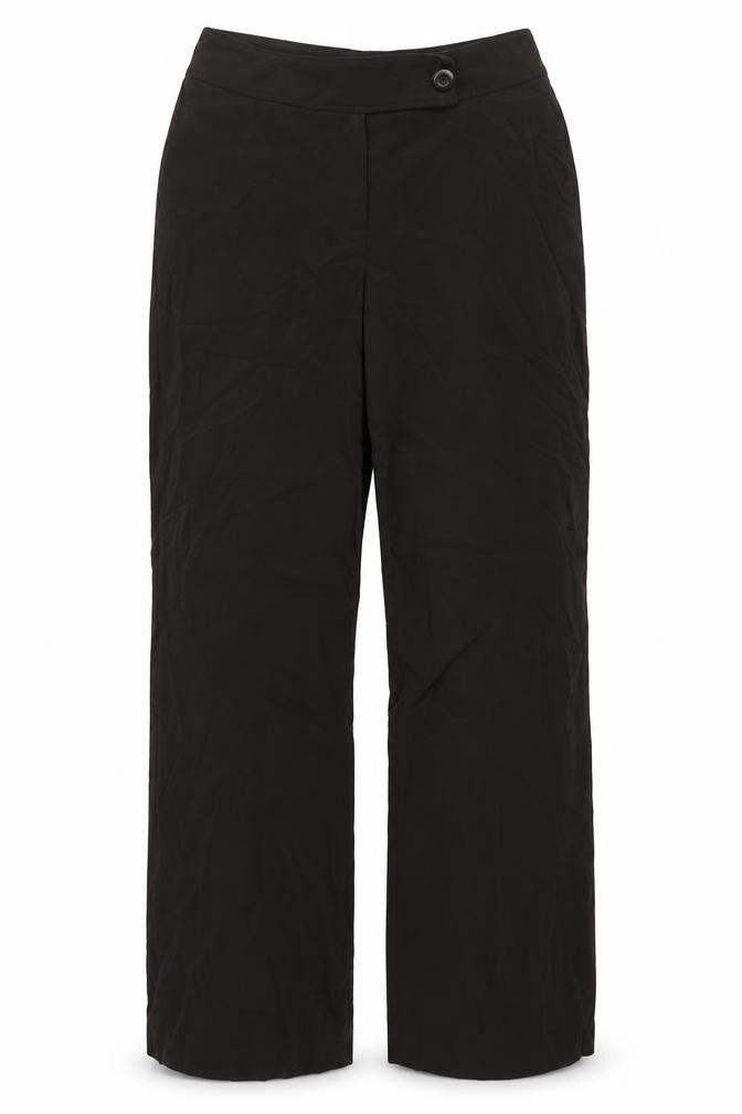 Front view of Garduer women’s brown trousers, size UK 10, 29-inch leg