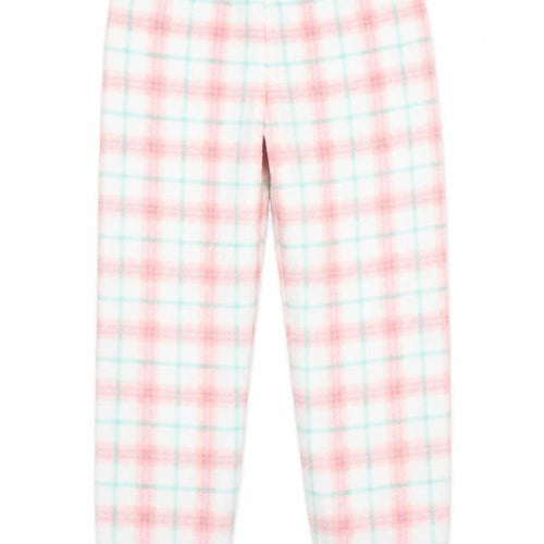 Matalan Girls White Check  Kimono Pyjama Pants Size 10-11 Years