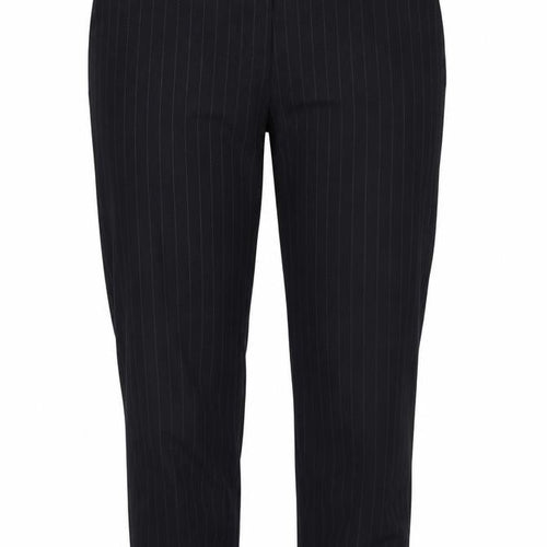 Mango Womens Black Striped  Trousers  Size 36 L32.5 in