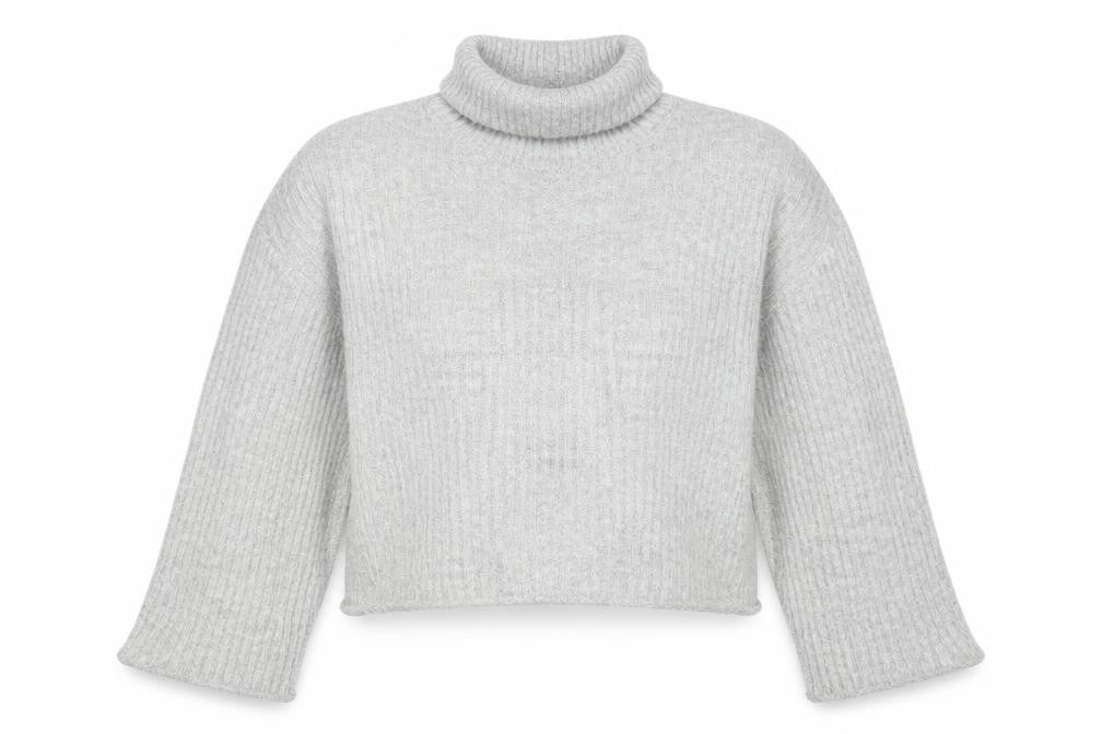 Divided Womens Grey  Knit Pullover Jumper Size S
