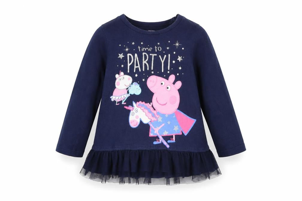 Nutmeg Boys Blue   Fit & Flare  Size 12-18 Months  - pepper pig