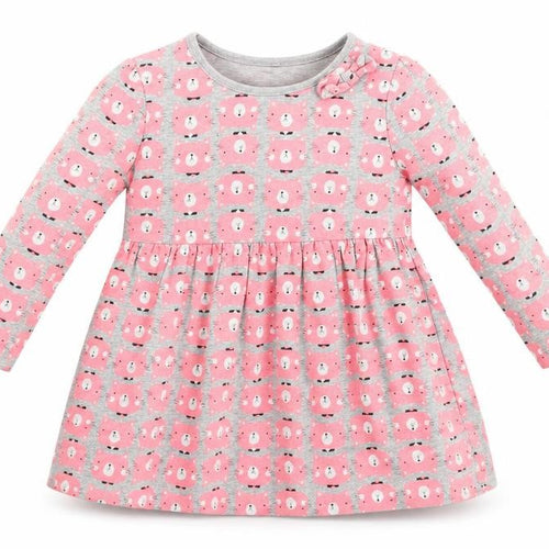 George Girls Grey Geometric  Fit & Flare  Size 2 Years