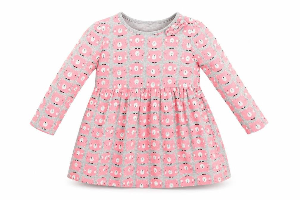 George Girls Grey Geometric  Fit & Flare  Size 2 Years