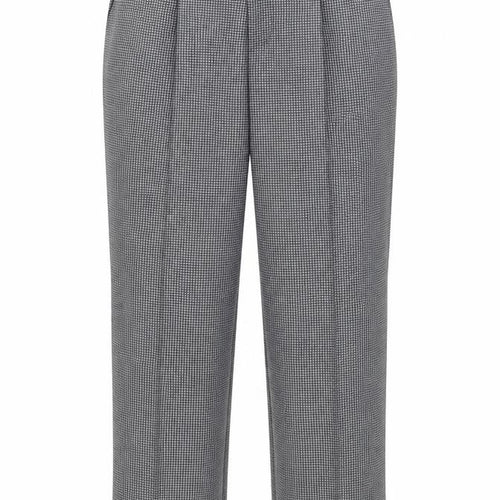 Marks and Spencer Womens Grey Plaid  Trousers  Size M L26 in