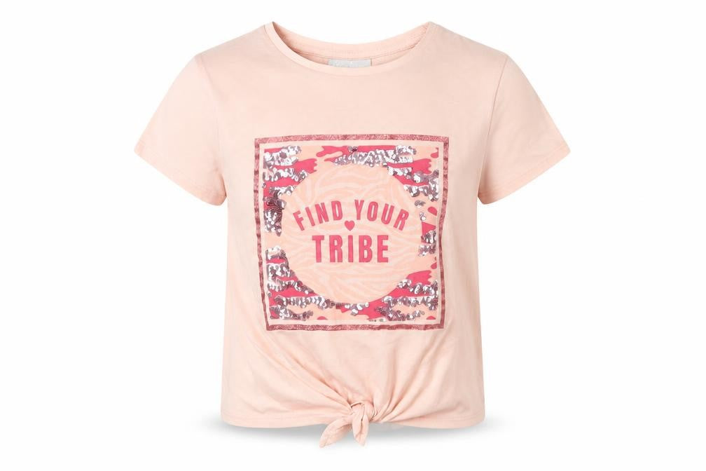 I Love Girlswear Girls Pink   Cropped T-Shirt Size 7 Years