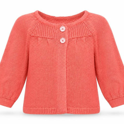 George Womens Pink  Knit Jacket Coatigan Size 12