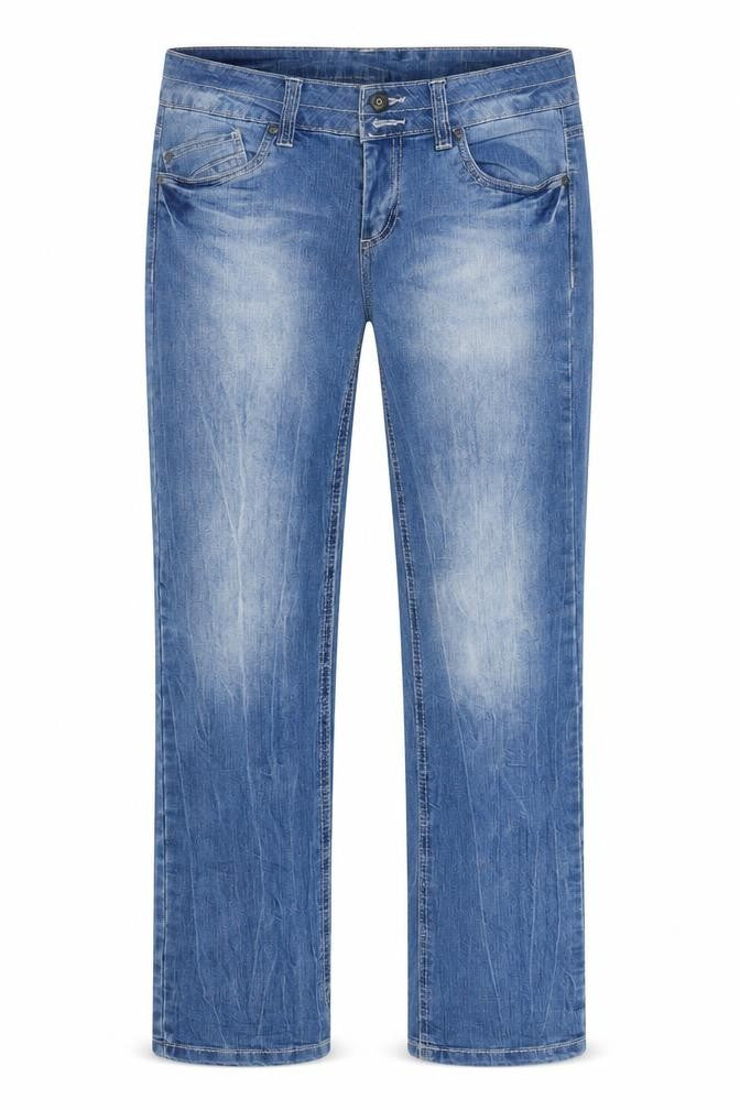 Terranova Womens Blue  Denim Straight Jeans Size L L31 in