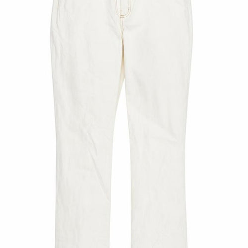 Hirsch Womens White   Straight Jeans Size 12 L31 in