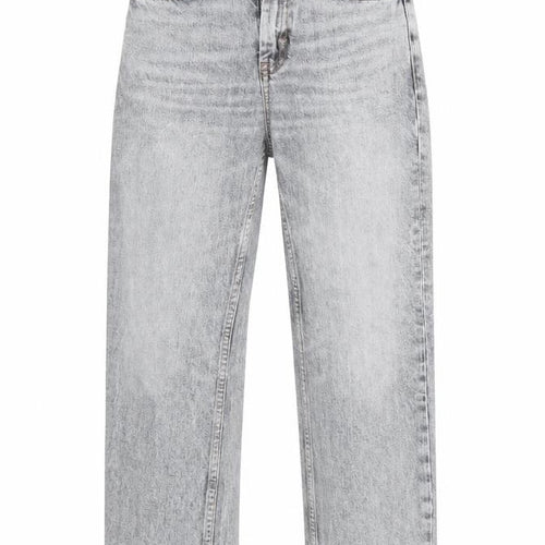 Top Shop Mens Grey  Denim Cropped Jeans Size 24 L26 in
