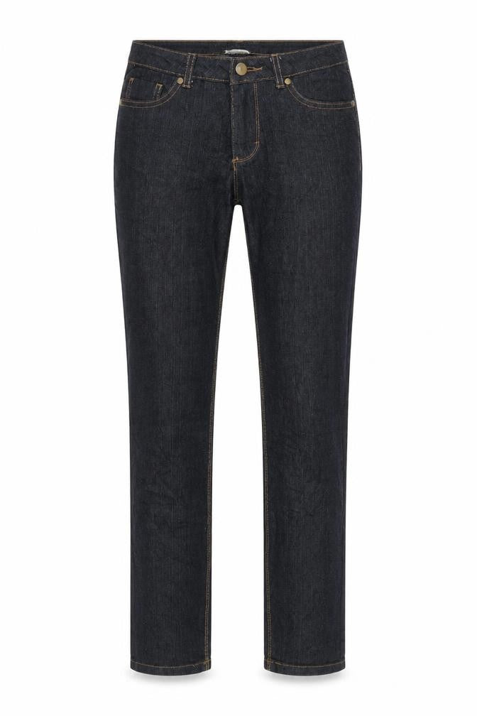Preworn Womens Black  Denim Straight Jeans Size 6 L29 in