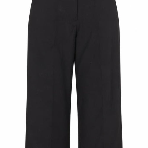 Preworn Womens Black   Trousers  Size 12 L20 in