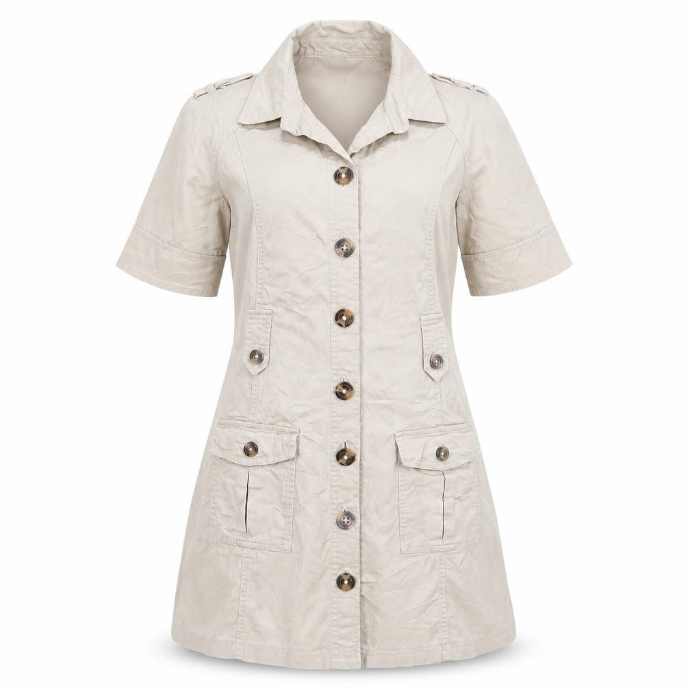 Miss Selfridge Womens Beige   Overcoat Coat Size 14