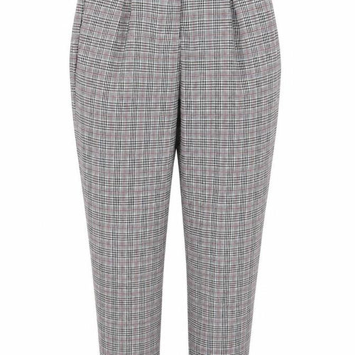 Daisy Street Womens Grey Striped  Trousers  Size 8 L28 in