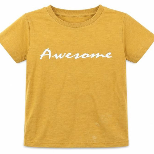 Matalan Boys Yellow   Basic T-Shirt Size 4-5 Years