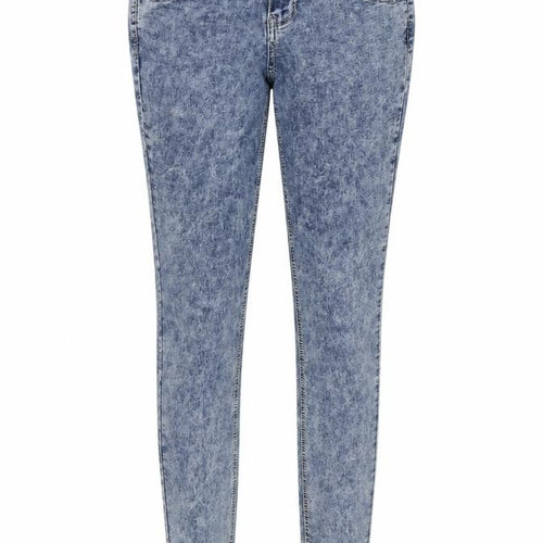 Yesyes Womens Blue  Denim Skinny Jeans Size 8 L32 in - Super Skinny