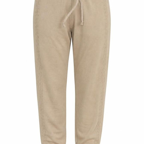 Yu & Me Womens Beige   Jogger Trousers Size S L30 in - Stretch waistband
