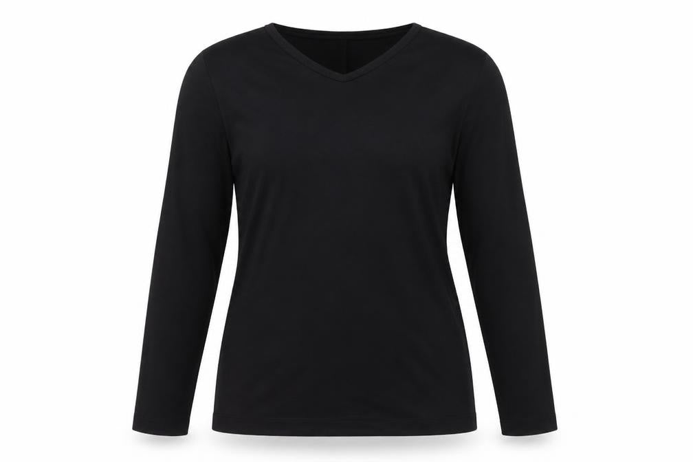 Preworn Womens Black   Basic T-Shirt Size L