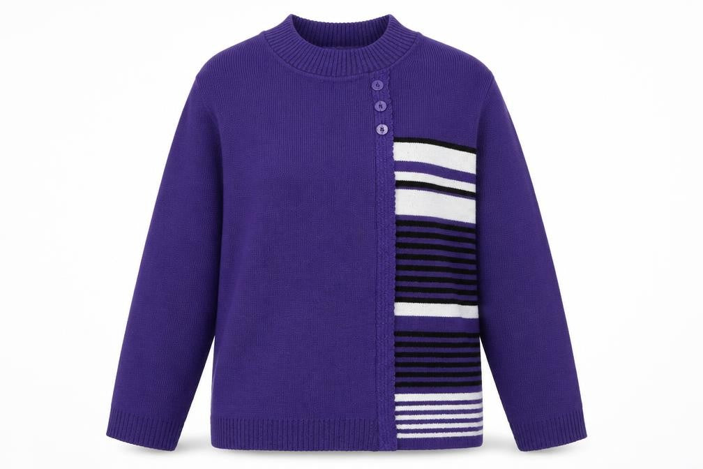 Autonomy Womens Purple   Cardigan Jumper Size M