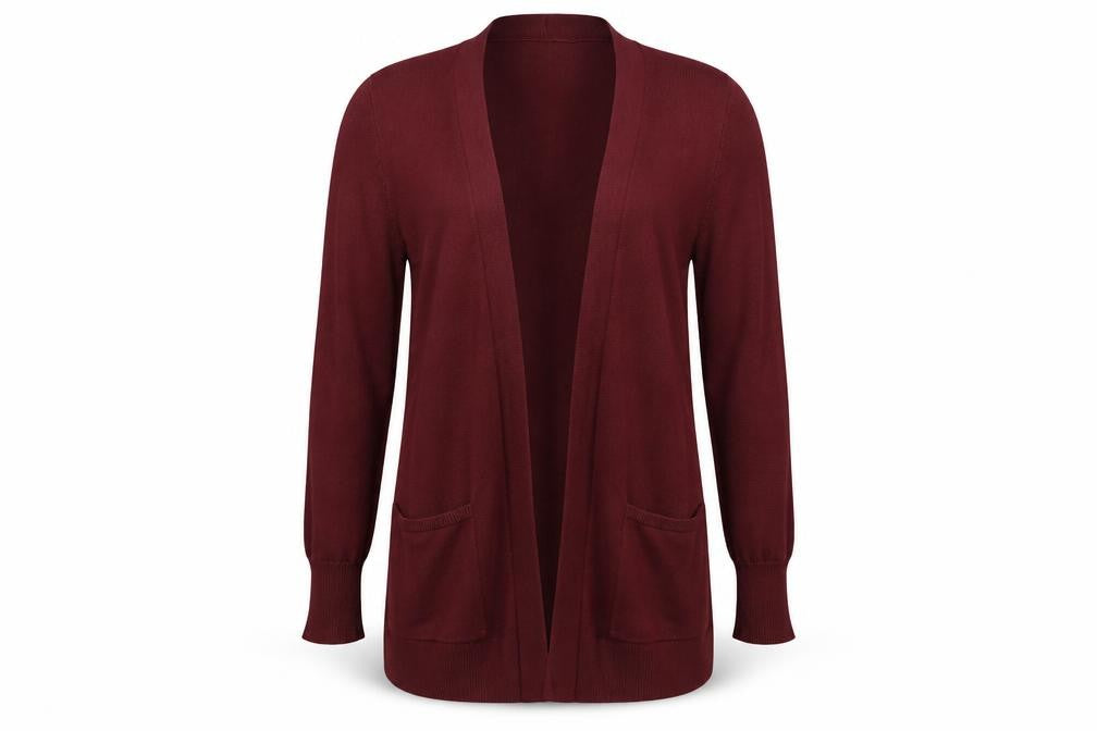 Marks and Spencer Womens Red   Cardigan Jumper Size S