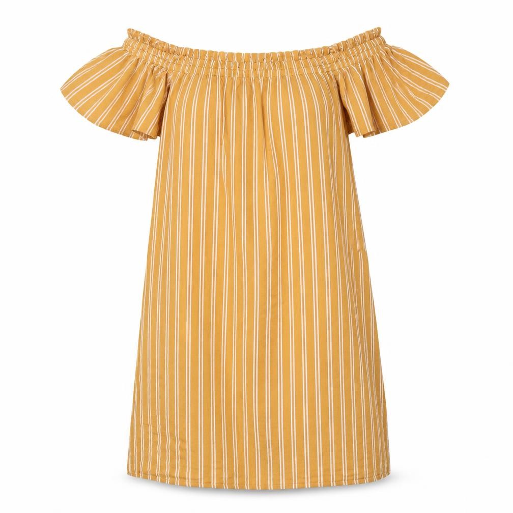 Primark Womens Yellow   T-Shirt Dress  Size 8