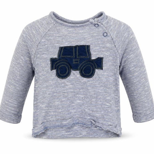 F&F Baby Blue   Basic T-Shirt Size 6-9 Months  - TRACTOR