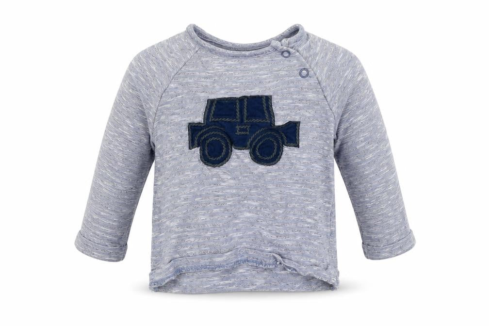 F&F Baby Blue   Basic T-Shirt Size 6-9 Months  - TRACTOR