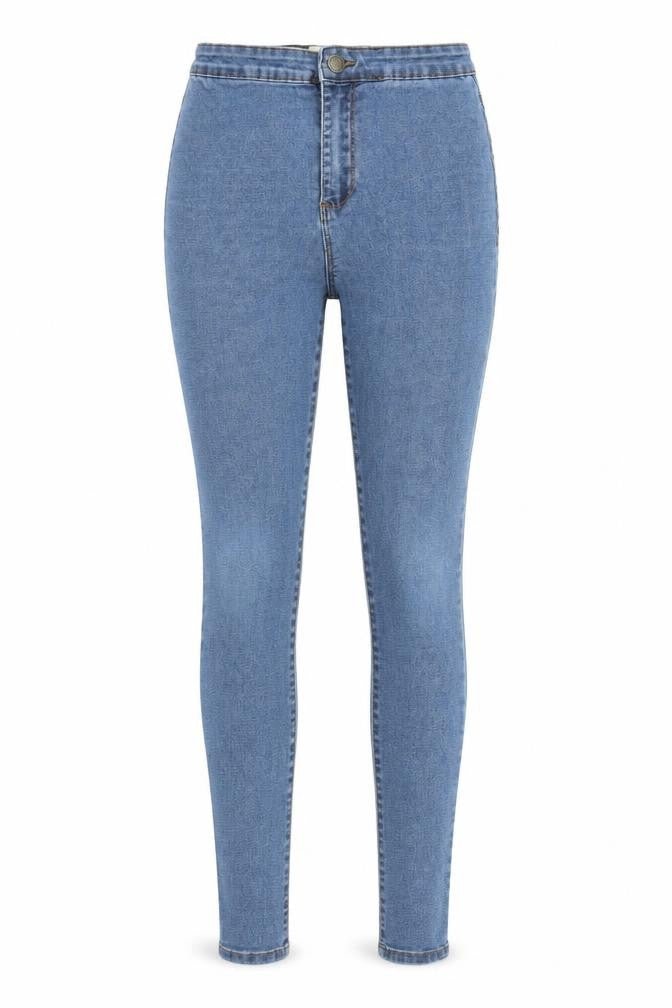 Primark Womens Blue  Denim Jegging Jeans Size 8 L29 in