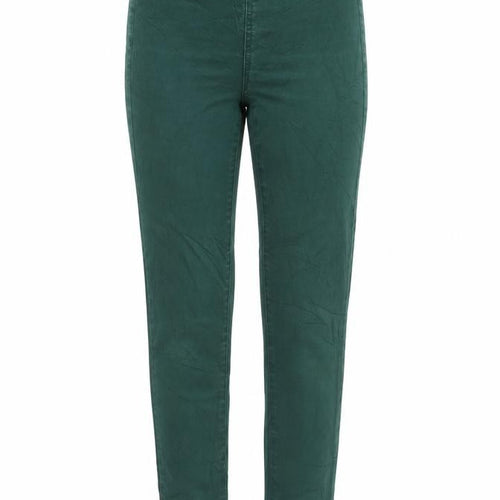 Pieces Womens Green   Chino Trousers Size XS L27 in