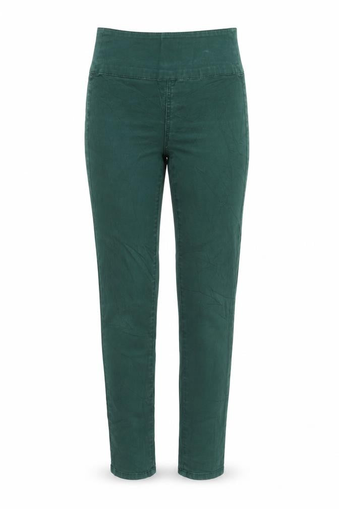 Pieces Womens Green   Chino Trousers Size XS L27 in