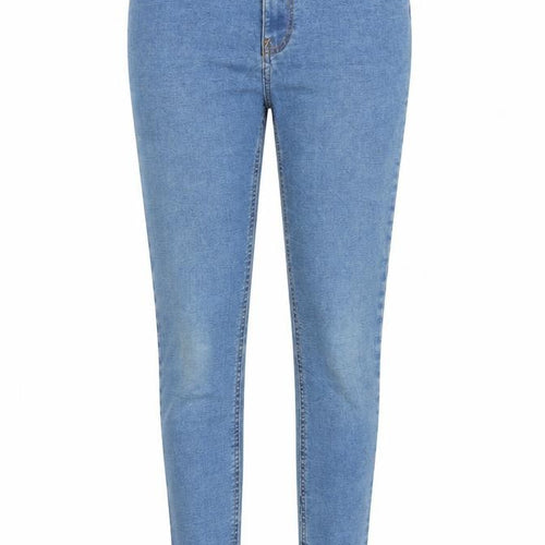 Preworn Womens Blue  Denim Jegging Jeans Size 6 L25 in