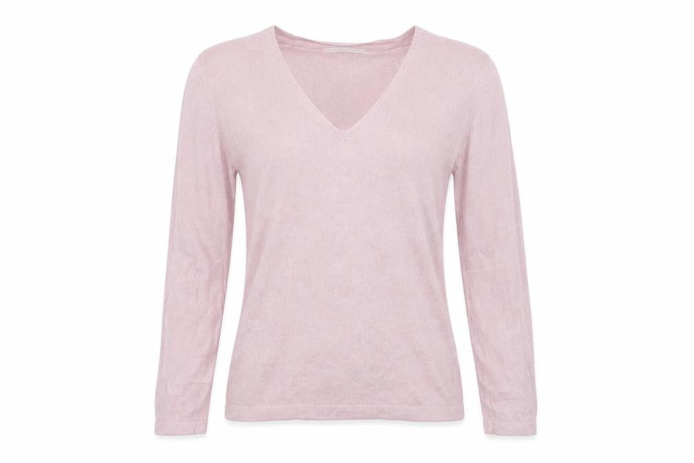Marks and Spencer  Womens Pink   Henley Jumper Size 12