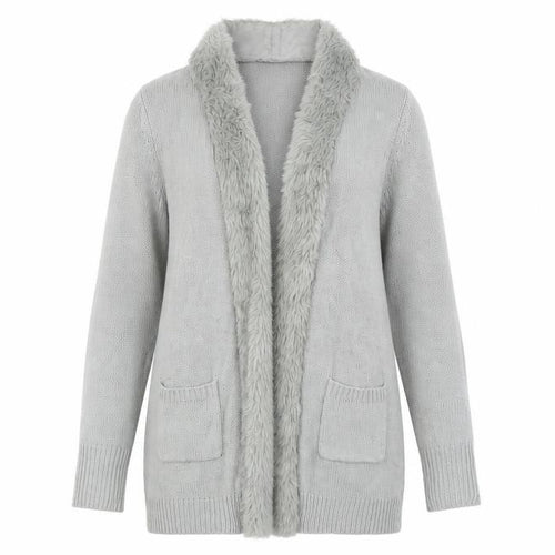 BYOU Womens Grey   Cardigan Jumper Size 12