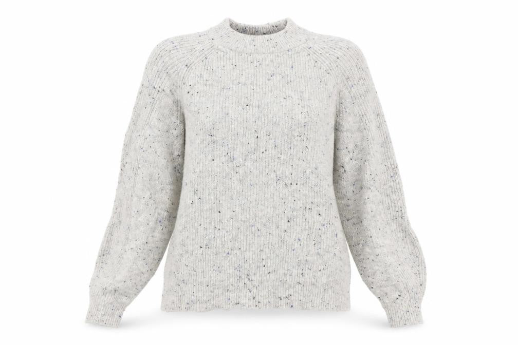 Front view of Marks & Spencer women’s grey jumper, size S