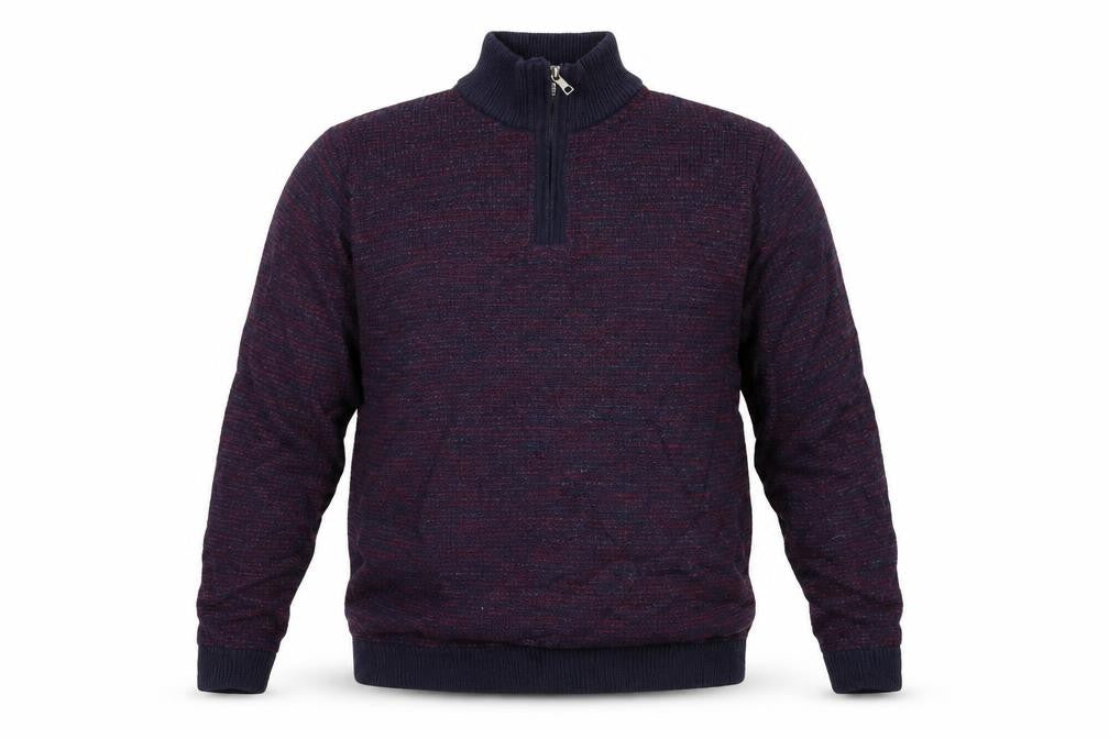 Marks and Spencer  Mens Purple   Henley Jumper Size M