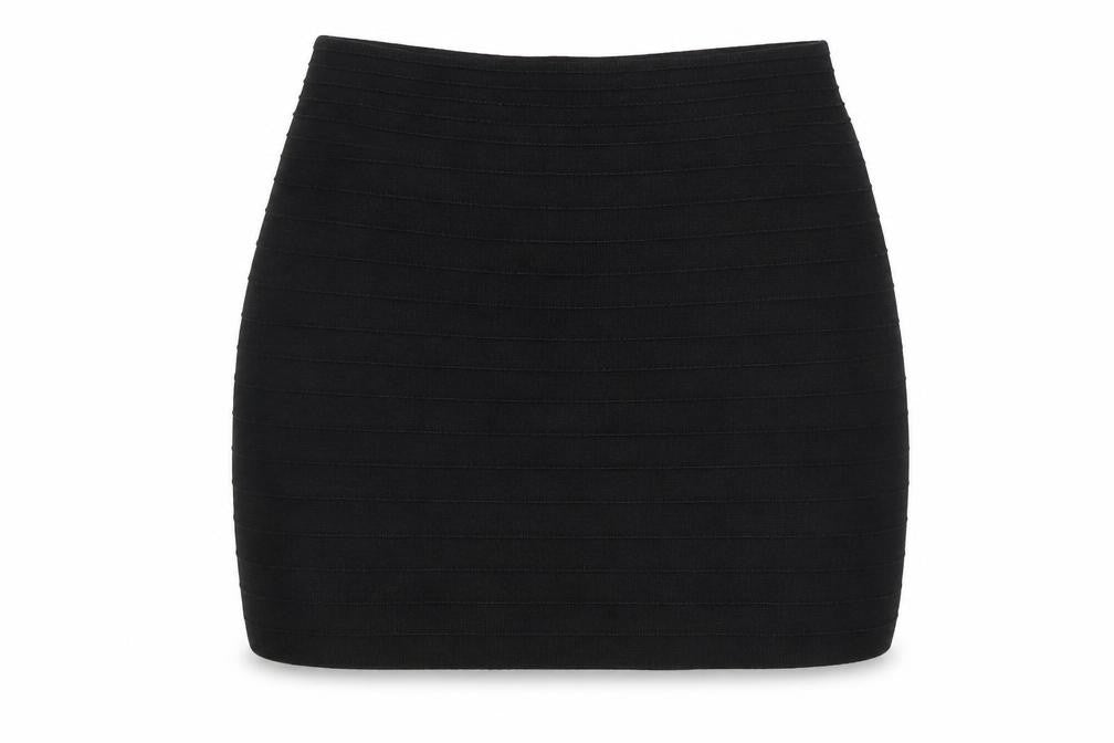 Promod Womens Black   A-Line Skirt Size 26 in