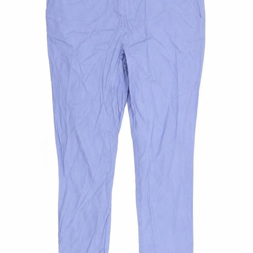 Maine Womens Blue   Capri Trousers Size 10 L27 in