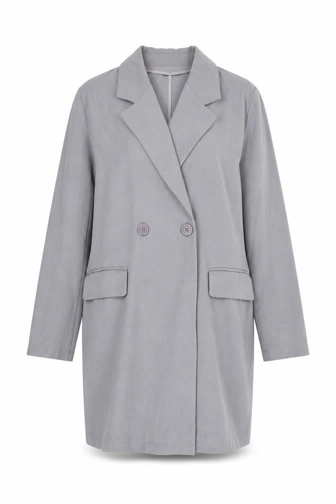 A&G Womens Grey   Overcoat Jacket Size 12