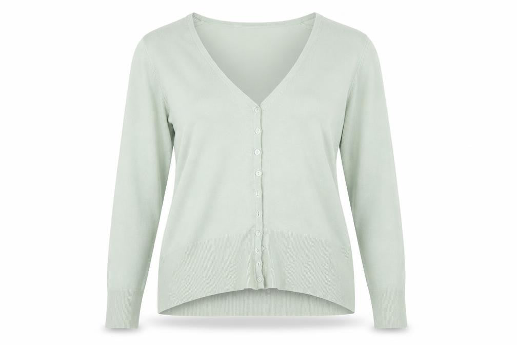 Amartanto Womens Green   Cardigan Jumper Size 12