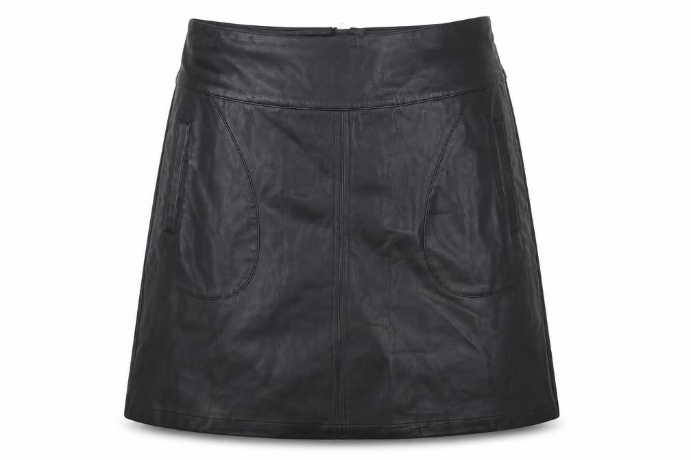 Dorothy Perkins Womens Black   A-Line Skirt Size 8