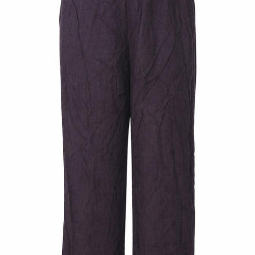 Nightingales Womens Purple   Trousers  Size 14 L20 in