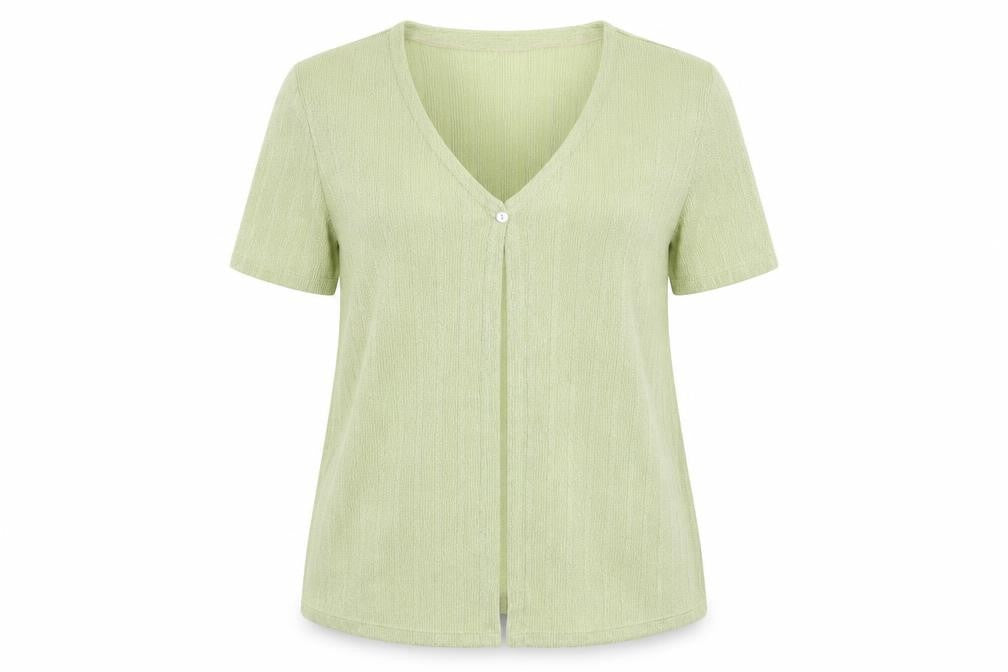 Galmes Womens Green  Knit Cardigan Jumper Size M