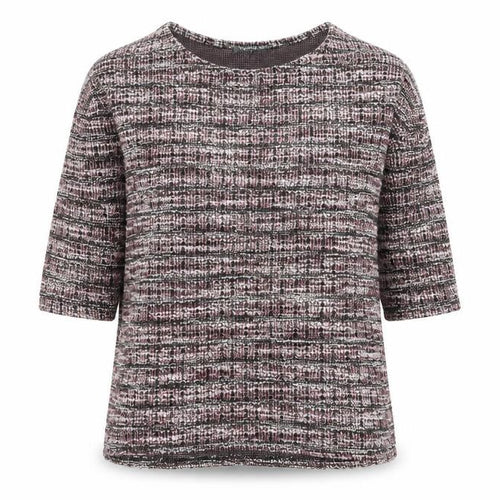 Nutmeg Womens Pink Striped Knit Pullover Jumper Size 12