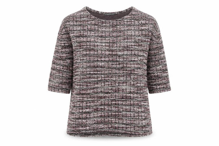 Nutmeg Womens Pink Striped Knit Pullover Jumper Size 12