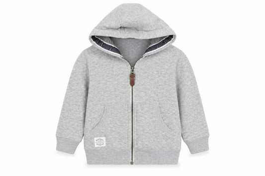 Front view of Next boys’ grey jacket coat, size 2, years