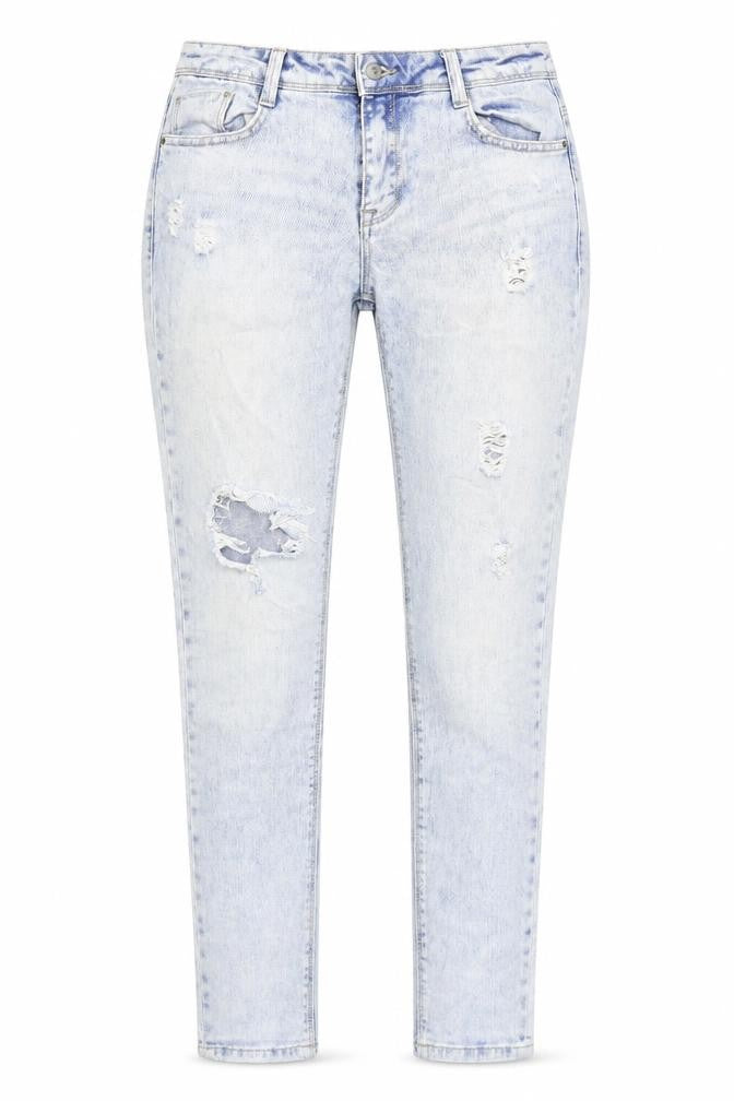 Denim & Co. Womens Blue   Skinny Jeans Size 8 L28 in
