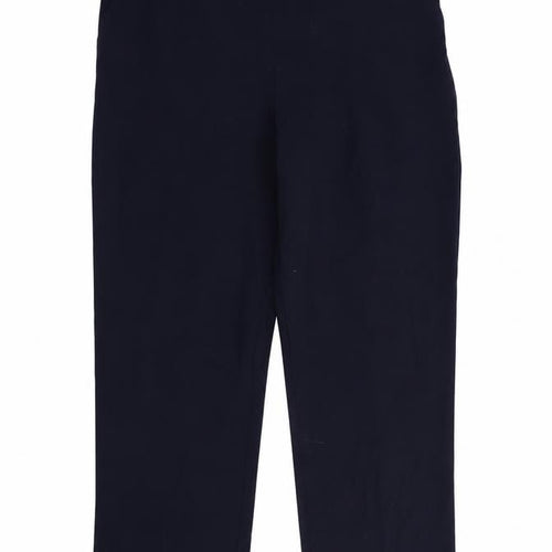 Marks and Spencer Womens Blue   Trousers  Size 14 L31 in
