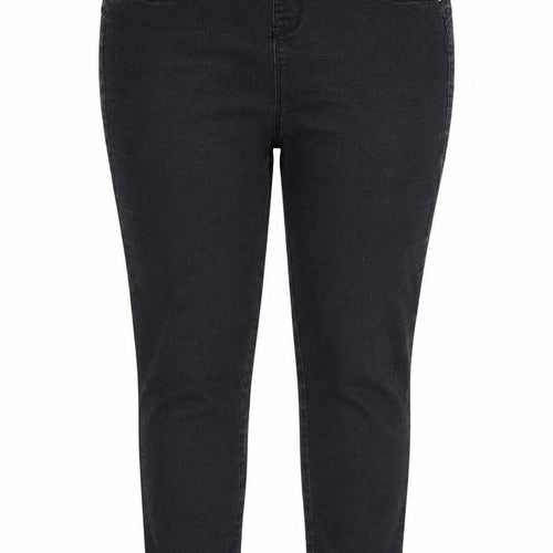 Denim & Co. Womens Grey  Denim Jegging Jeans Size 12 L25 in